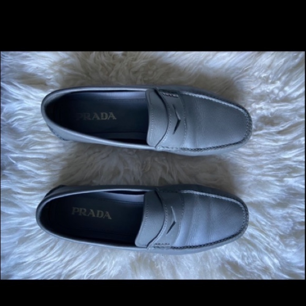 Men’s Prada Leather Drivers